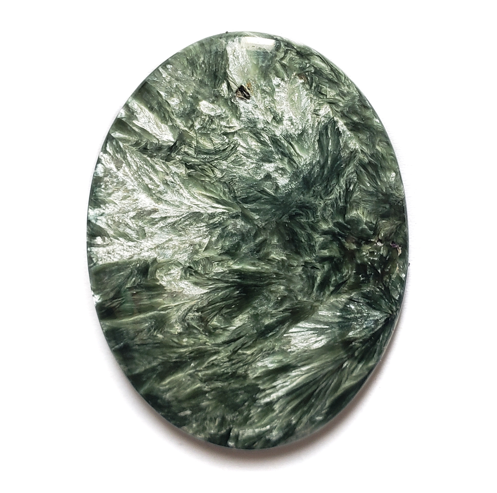 Cab691 - Seraphinite Cabochon - Copper Canyon Lapidary & Jewelry