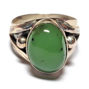 Nephrite Jade Ring #5