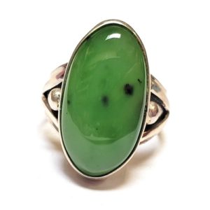 Nephrite Jade Ring #7