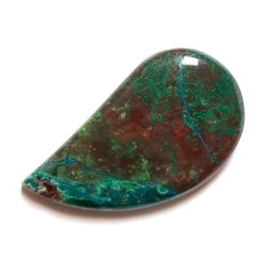 Cab135 - Parrot Wing Chrysocolla Cabochon