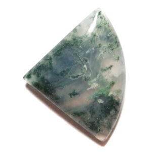 Cab1300 - Green Moss Agate cabochon