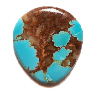 Cab2163 - Number 8 Mine Stabilized Turquoise