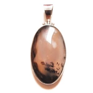 Dendritic Agate in Sterling Silver #385SK