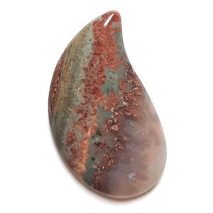 Cab2838 - Prudent Man Plume Agate Cabochon