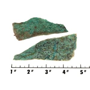 Slab1338 - Malachite Brochantite