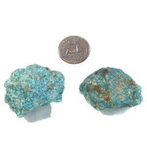 Cumpas Large Stabilized Turquoise Rough #39A