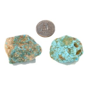 Cumpas Large Stabilized Turquoise Rough #39B