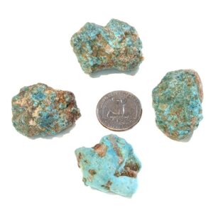 Cumpas Stabilized Turquoise Medium-Large size Rough #28A