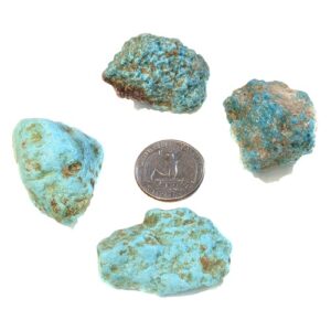 Cumpas Stabilized Turquoise Medium-Large size Rough #28B