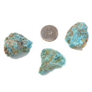 Cumpas Stabilized Turquoise Medium-Large size Rough #19