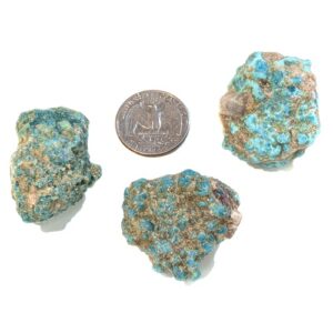 Cumpas Stabilized Turquoise Medium-Large size Rough #22