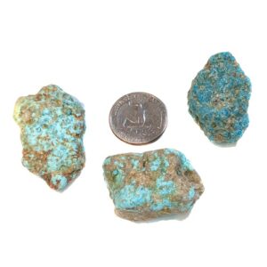 Cumpas Stabilized Turquoise Medium-Large size Rough #23