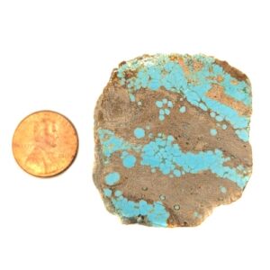 Number 8 Mine Stabilized Turquoise Rough #9