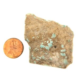 Number 8 Mine Stabilized Turquoise Rough #16